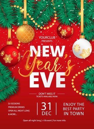 圣诞节海报图片