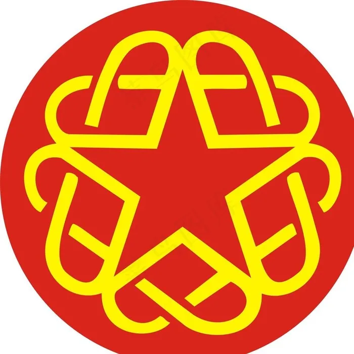 侨联标志图片cdr矢量模版下载