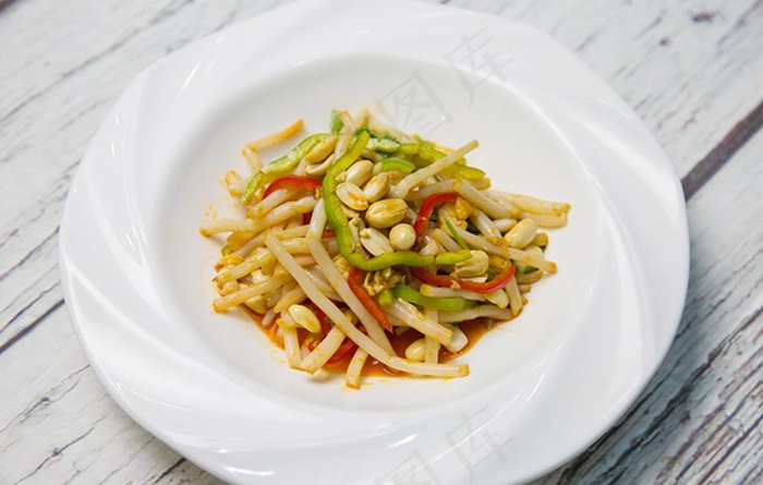 凉拌天麻苗图片