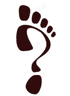 创意脚丫 个性图案图片