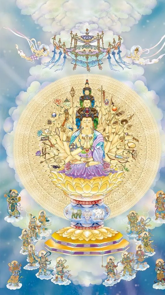 千手千眼观音图片