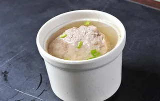 原汁肉饼汤图片