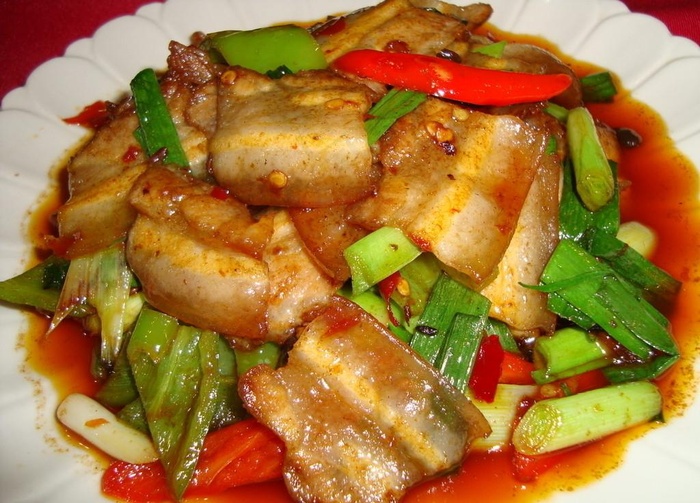 蒜香回锅肉图片