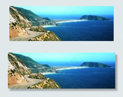 沿海公路图片