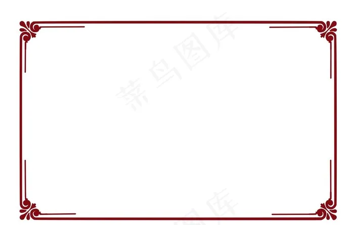 传统中式复古边框免扣元素图片psd模版下载