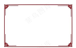 传统中式复古边框免扣元素图片