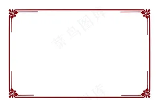 传统中式复古边框免扣元素图片