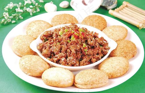 香饼孜然羊肉图片