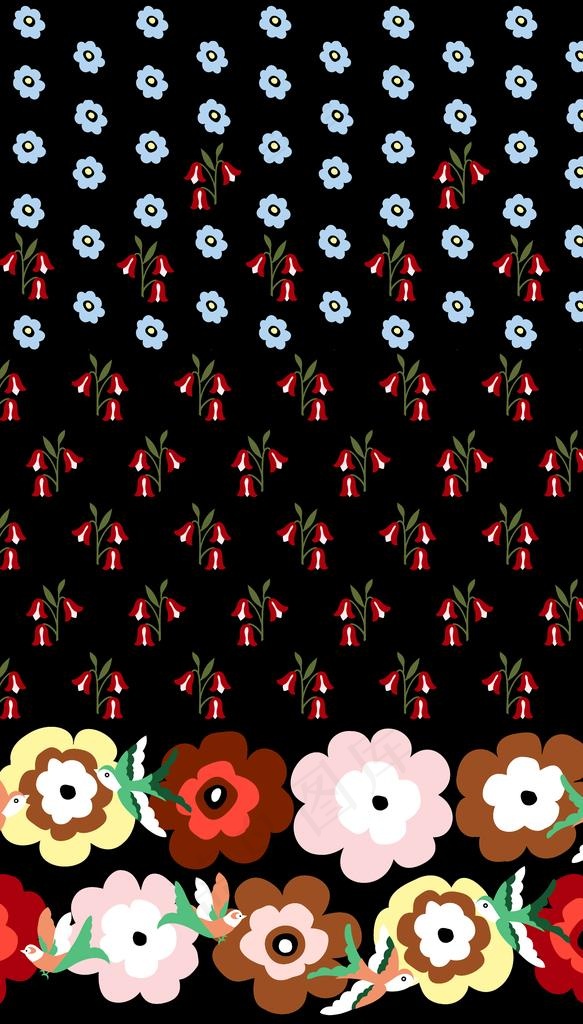 小碎花定位图片