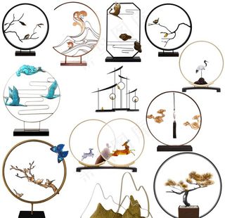 中式摆件素材图片