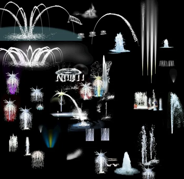 喷泉 水图片