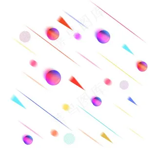 免抠电商促销装饰漂浮元素图片