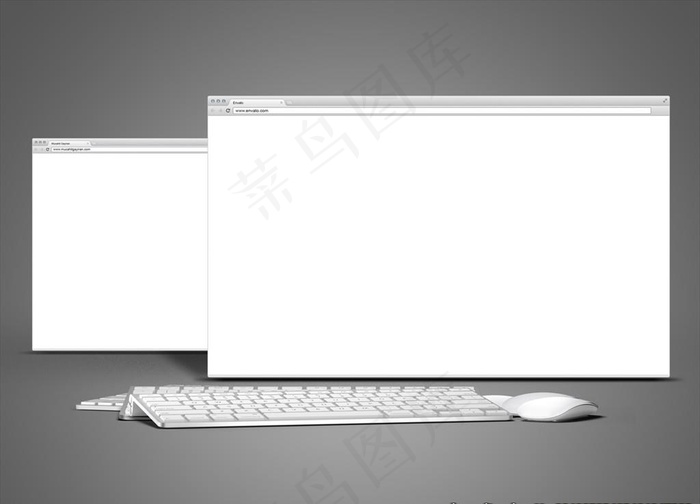电脑网页展示样机图片