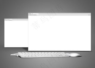 电脑网页展示样机图片