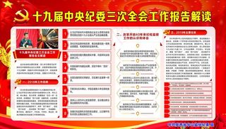 十九届*纪委三次全会工作报告图片