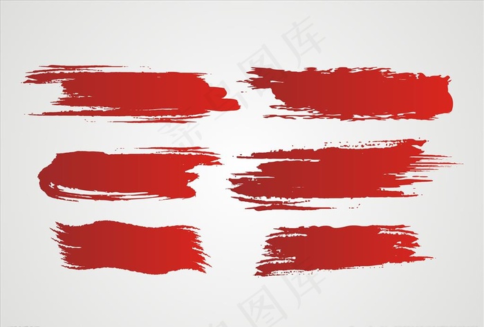 简约笔刷元素设计图片