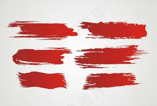 简约笔刷元素设计图片