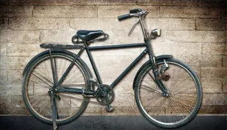 怀旧自行车图片