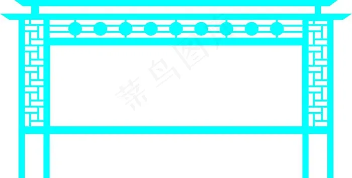 户外宣传栏图片cdr矢量模版下载