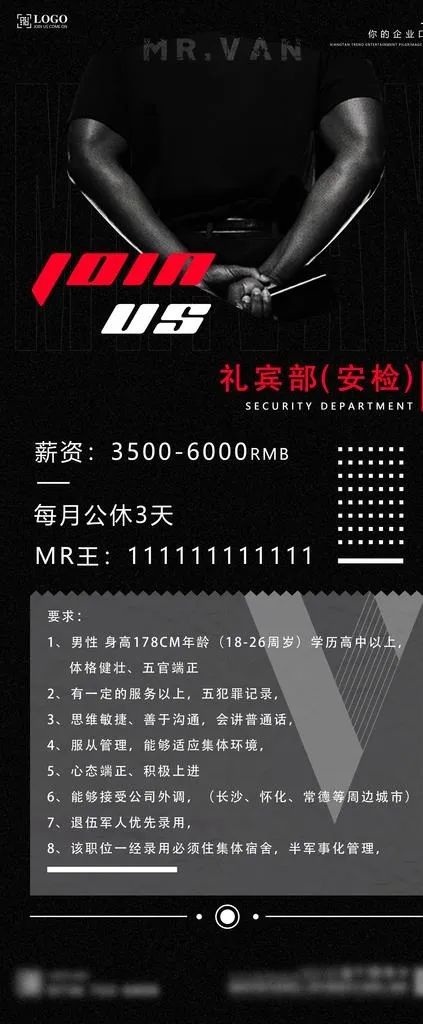 酒吧招聘图片(3150X7087(DPI:100))psd模版下载