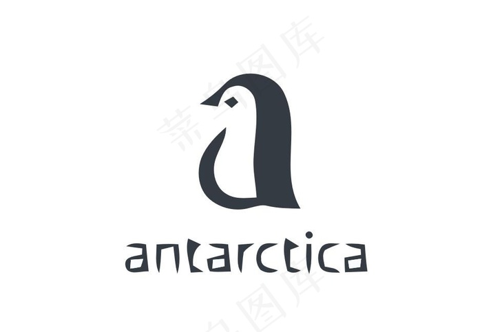 企鹅logo图片ai矢量模版下载