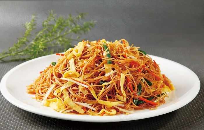 三丝炒米粉图片