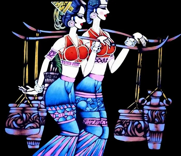 少数民族女子民族风情图片