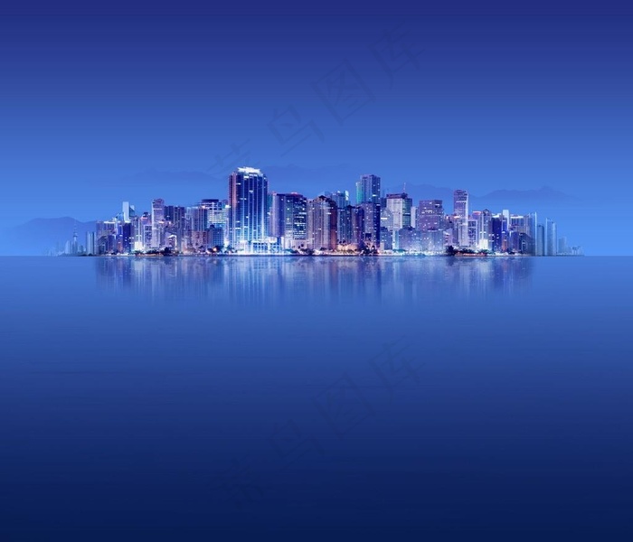 城市夜景图片