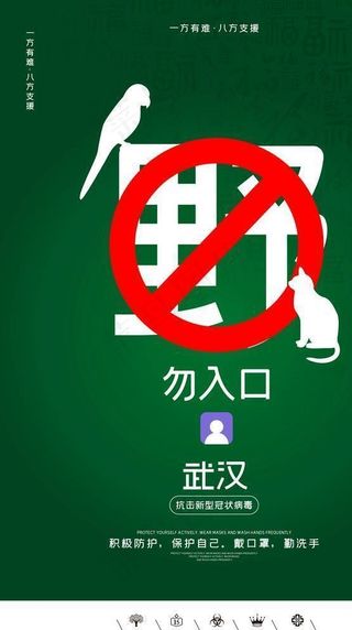 拒绝野味图片