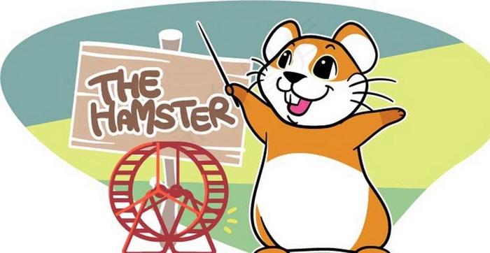 卡通可爱金丝熊素材图片