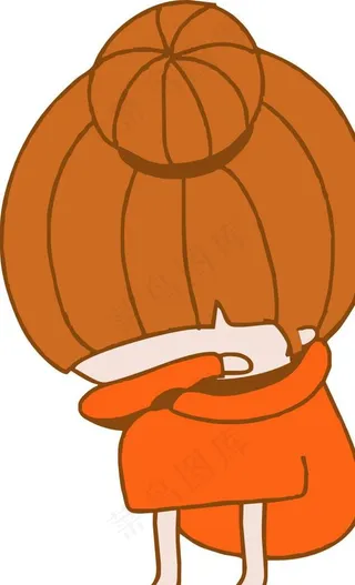 哭泣小姑娘图片