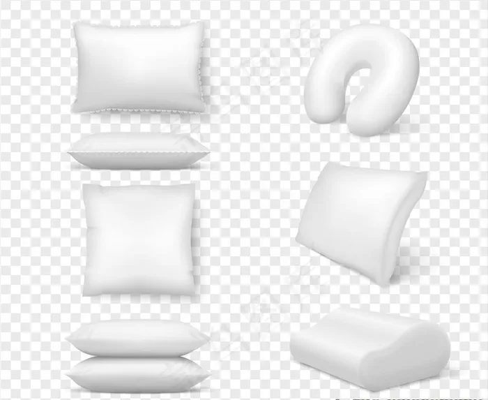 抱枕样机图片ai矢量模版下载