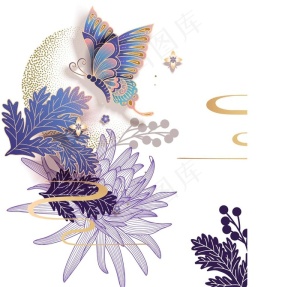 手绘花卉图片