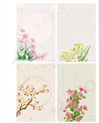 花草背景图片