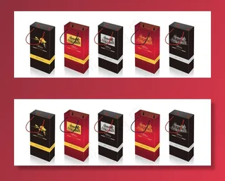 葡萄酒手提袋图片