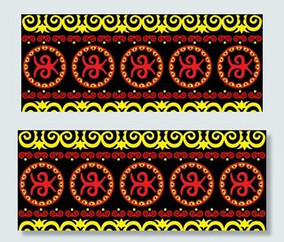 彝族纹饰图腾图片