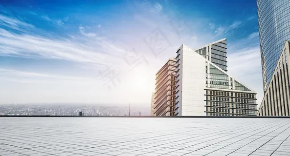 商务城市背景图片