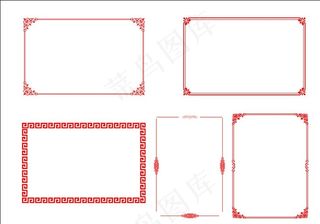 复古边框 欧式边框 古风边框图片