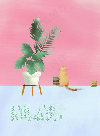 治愈系装饰画图片