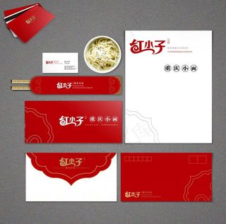 信封VI模板设计图片