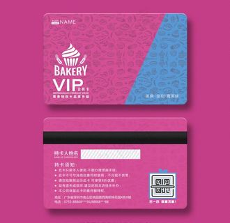 蛋糕会员卡图片