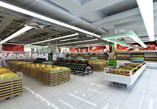 超市效果图设计展示图片