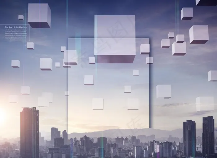 智慧城市大气海报图片(4838X3663(DPI:300))psd模版下载