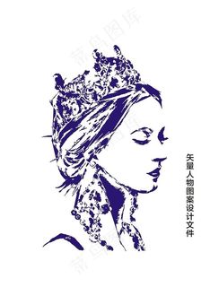 矢量版画文件图片