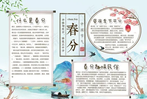 春游小报图片 春游小报图片