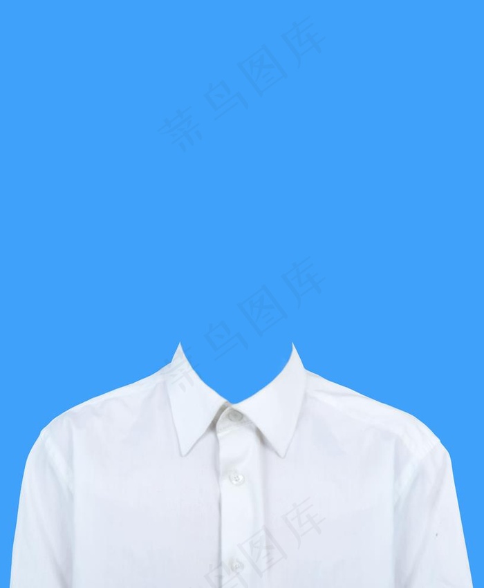 证件照衣服图片psd模版下载