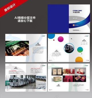 企业画册 画册设计图片