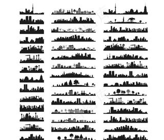 城市剪影图片