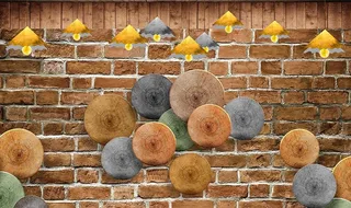 复古怀旧背景墙图片