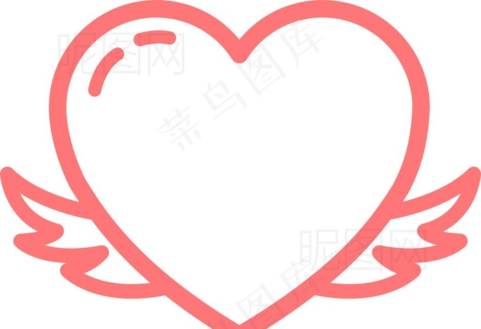 爱心图片eps,ai矢量模版下载